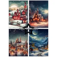 Paper Favourites Winter Village A5 Paper Pack (PFA105)